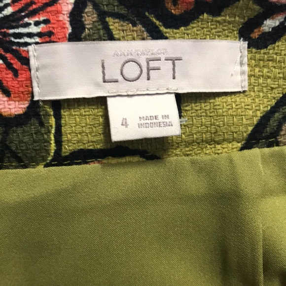 Loft Floral Pencil Skirt - Picture 7 of 10